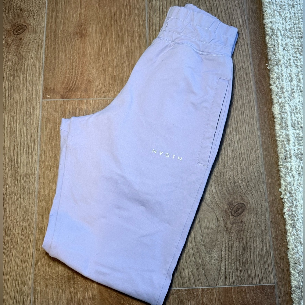 NVGTN lilac joggers